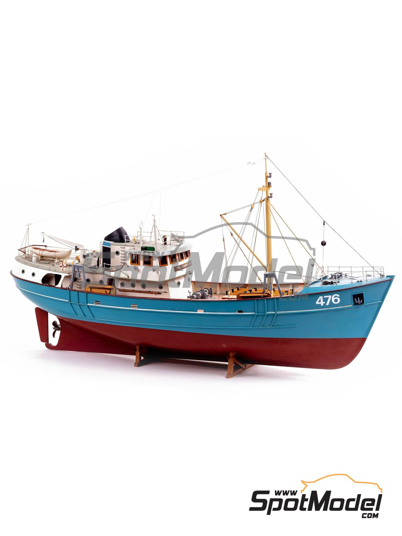 Nordkap. Scale model kit in 1/50 scale manufactured by Billing Boats (ref.  BB476, also 01-00-0476)